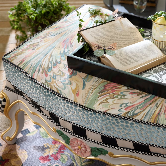 Storybook Upholstered Ottoman image number 2