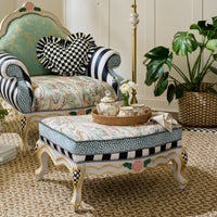 Storybook Upholstered Ottoman