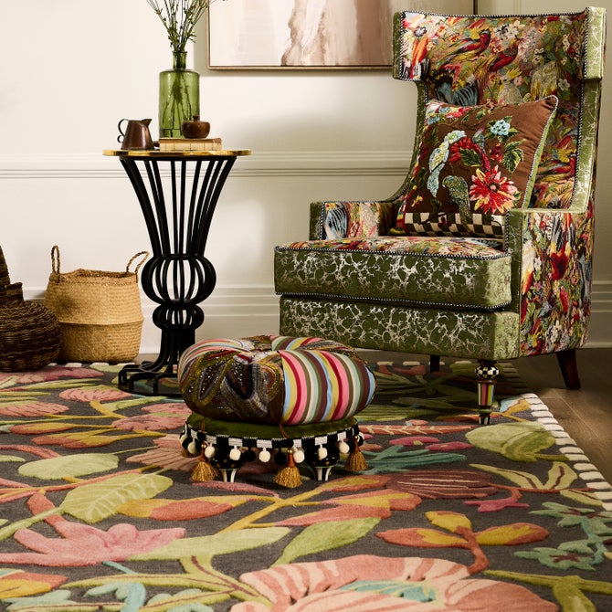 Birdsong Footstool image number 2