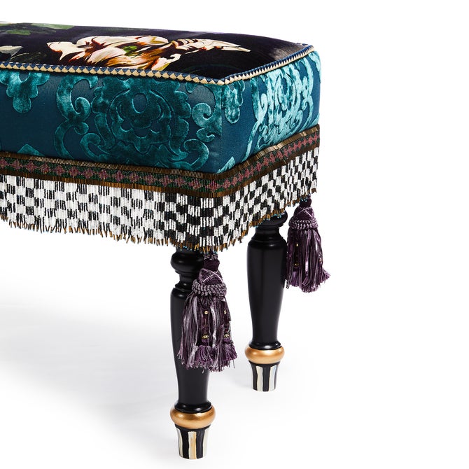 Moonlight Garden Floral Scuttlebutt Bench image number 4
