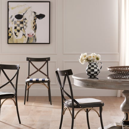 Tuscan Farm 62" Round Pedestal Table