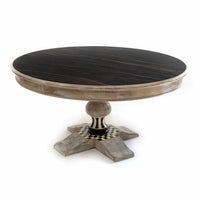 Tuscan Farm 62" Round Pedestal Table