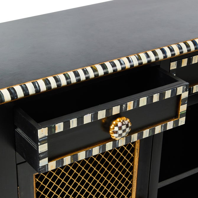 Courtly Criss-Cross Small Cabinet image number 4