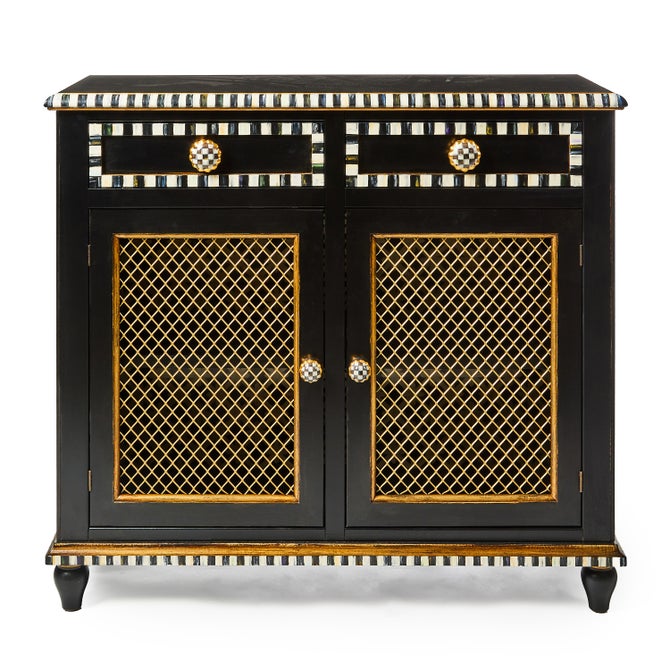 Courtly Criss-Cross Small Cabinet image number 0
