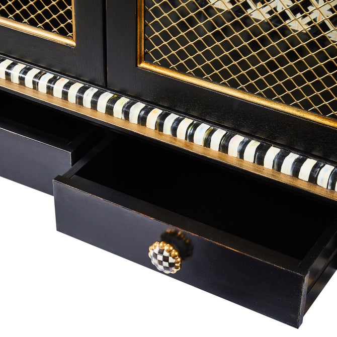 Courtly Criss-Cross Cabinet image number 4