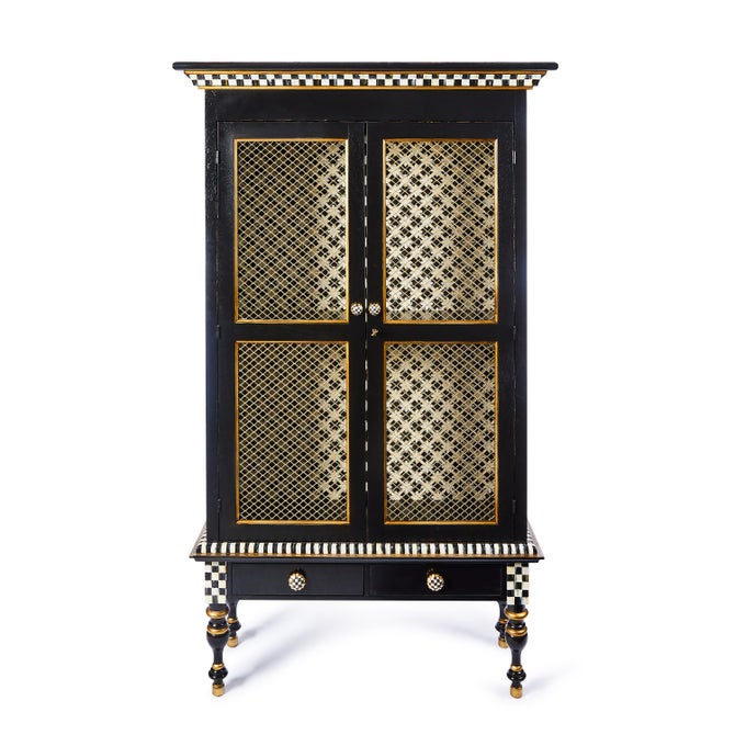 Courtly Criss-Cross Cabinet image number 0