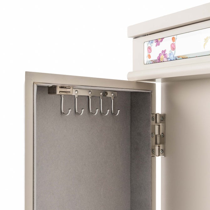 Flower Market Reflections Standing Jewelry Armoire image number 5