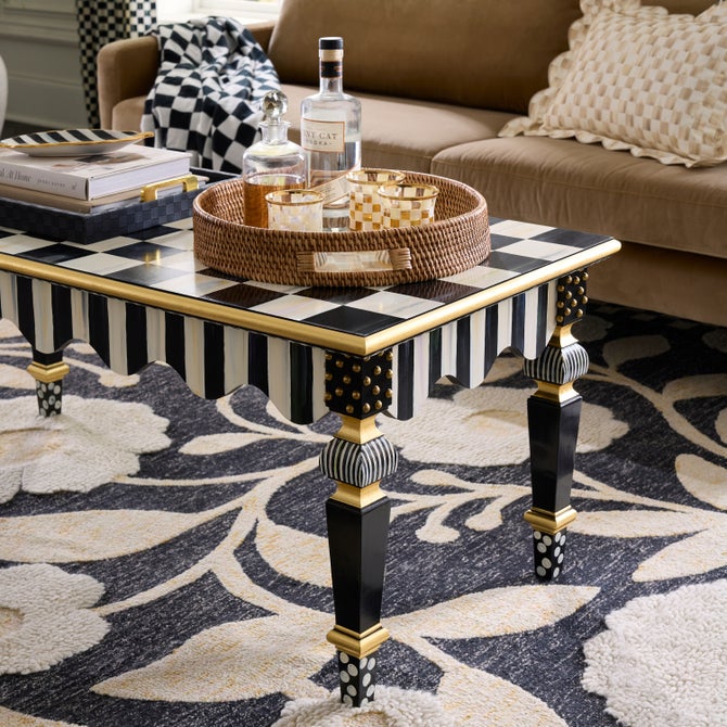 Courtly Check & Stripe Coffee Table image number 8