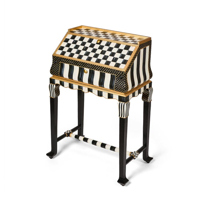 Courtly Check & Stripe Writing Desk image number 0