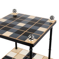 Mad for Plaid 3-Tier Table