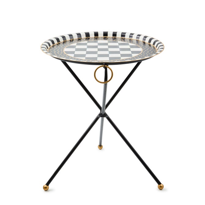 Tilt Top Black Tripod Table image number 0