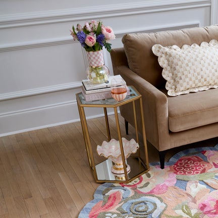 Honeycomb Accent Table