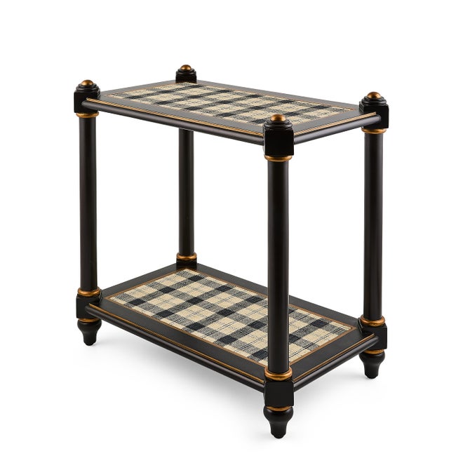 Mad for Plaid Accent Table image number 1