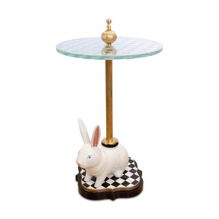 Rabbit Warren Ceramic Accent Table
