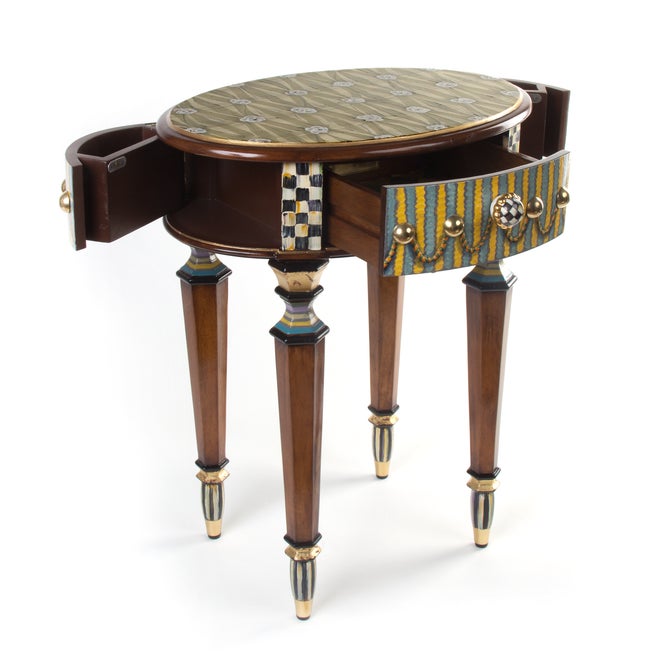 Boutonniere Oval Accent Table image number 4