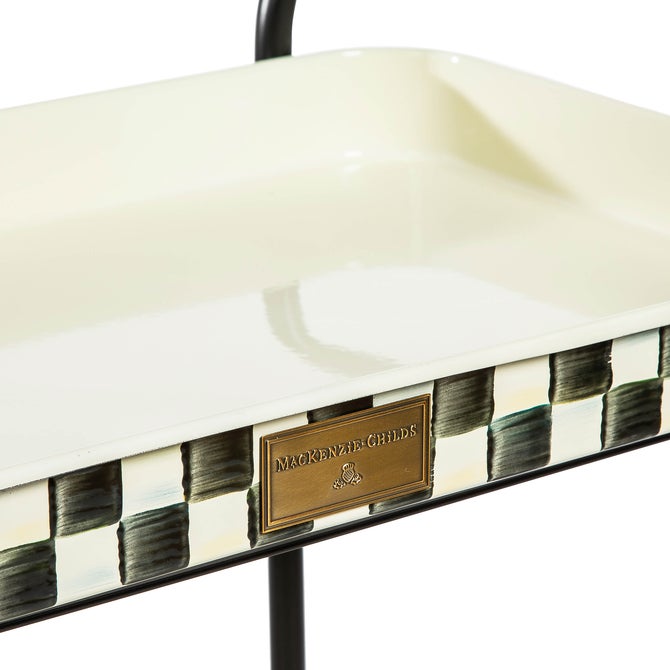 Courtly Check 2-Tier Kitchen Cart image number 3