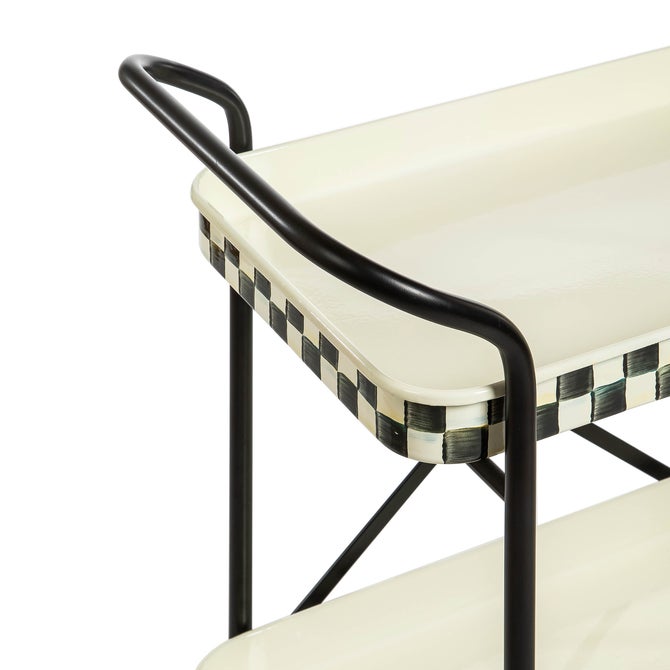 Courtly Check 2-Tier Kitchen Cart image number 2