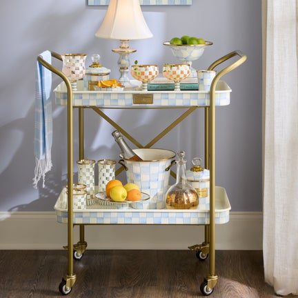 Sky Check 2-Tier Kitchen Cart