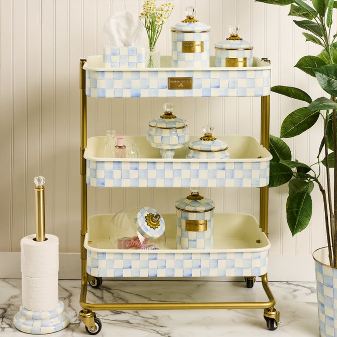Sky Check 3-Tier Kitchen Cart image number 1