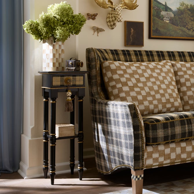 Mad for Plaid Tiny Table image number 6