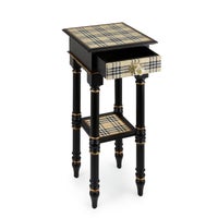 Mad for Plaid Tiny Table