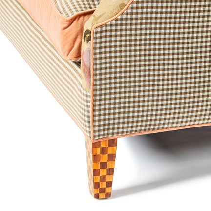 Field Study Floral & Gingham Sofa