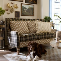 Mad for Plaid Loveseat