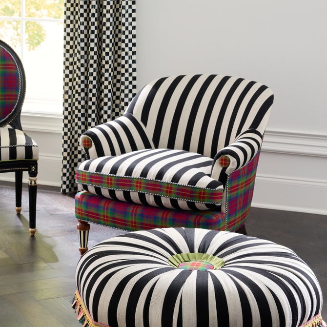 On Wall Street Accent Chair image number 6