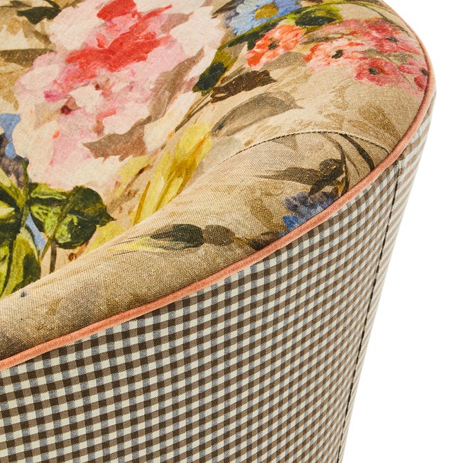 Field Study Floral & Gingham Accent Chair image number 2