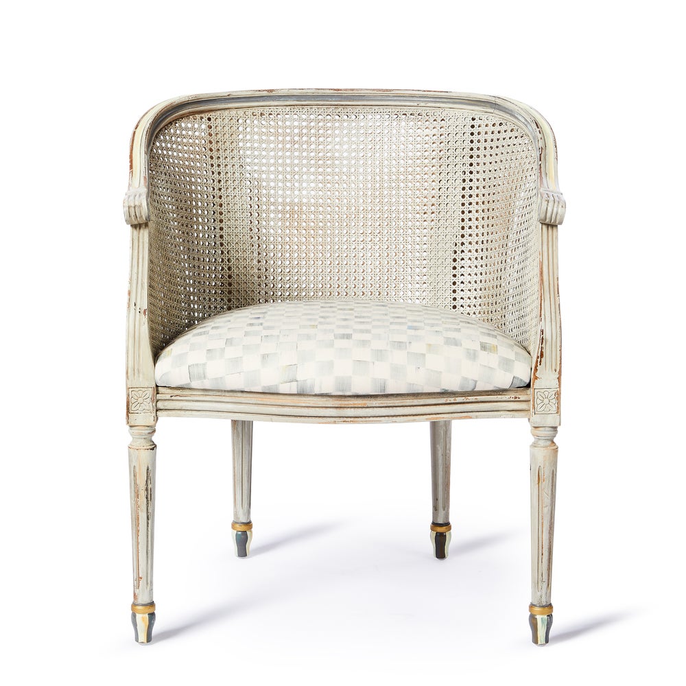 Sterling Check Perfetto Accent Chair mackenzie-childs Panama imagen 1 Sterling Check Perfetto Accent Chair mackenzie-childs Panama imagen 1