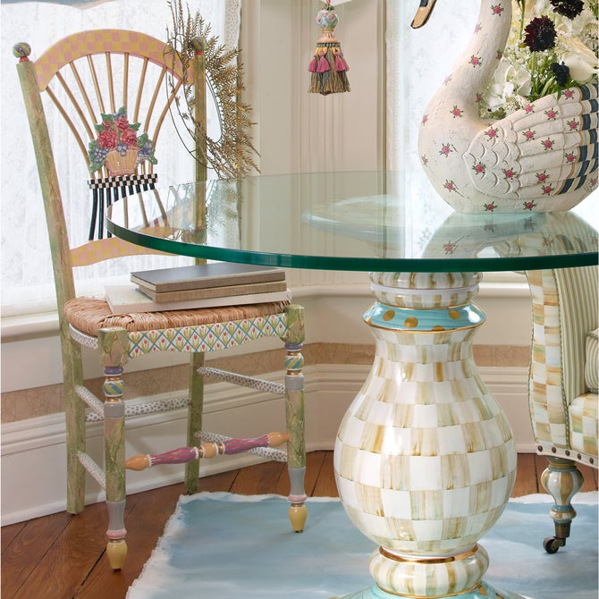Light Flower Basket Side Chair image number 5