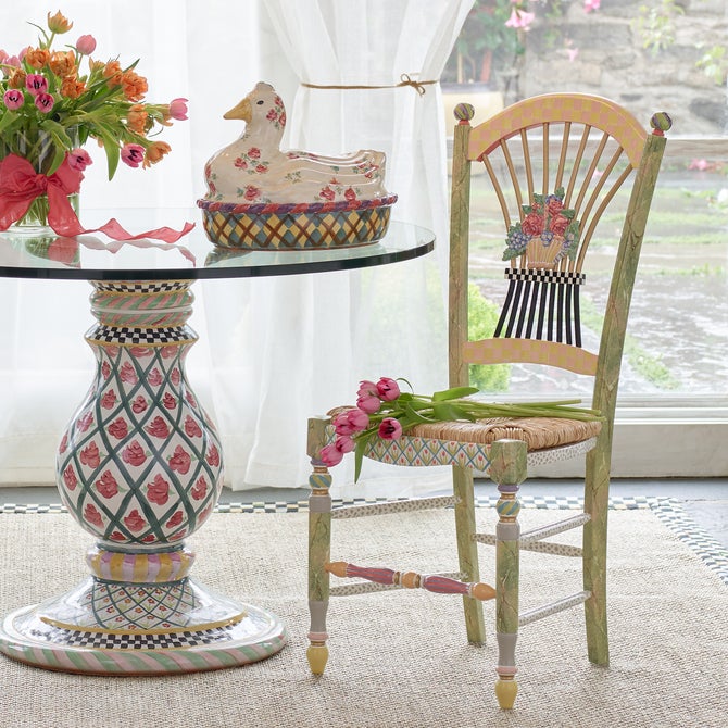 Light Flower Basket Side Chair image number 9