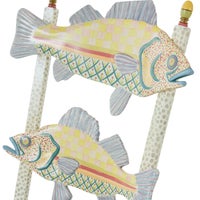 Freckle Fish Chair - Black & White Seat