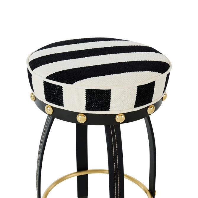 Flatiron Black Stripe Counter Stool image number 2