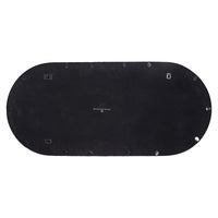 Black Tie Oval Wall Mirror