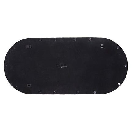 Black Tie Oval Wall Mirror