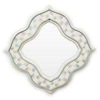 Sterling Quatriflower Small Wall Mirror