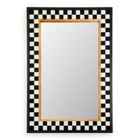 Hopscotch Check Large Rectangle Wall Mirror