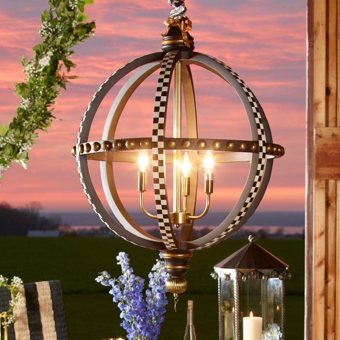 Globe Chandelier image number 1
