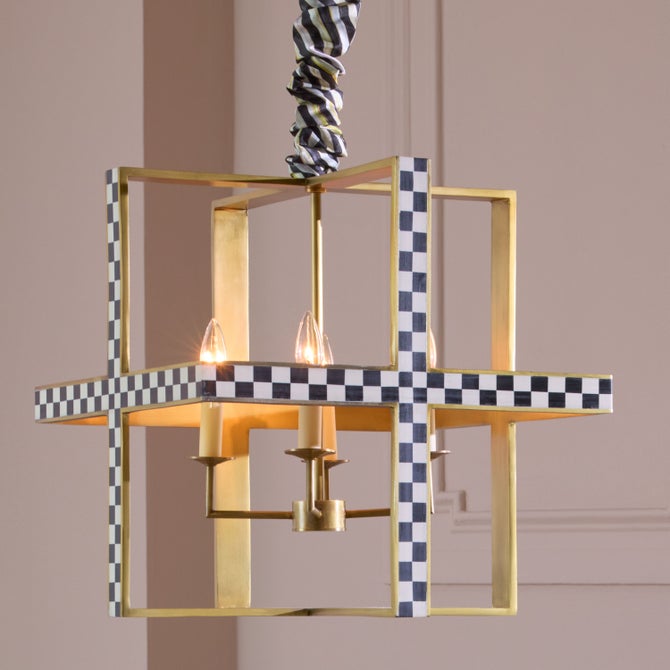 Courtly Cube Chandelier image number 1
