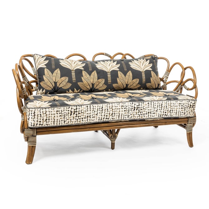 Wild Indoors Rattan Loveseat image number 4