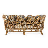 Wild Indoors Rattan Loveseat