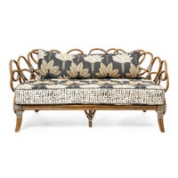 Wild Indoors Rattan Loveseat