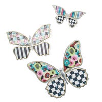 Always Flowers Large Outdoor Butterfly Wall Decor