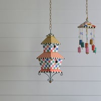 Dolce Vita Check Birdhouse