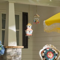 Dolce Vita Check Birdhouse