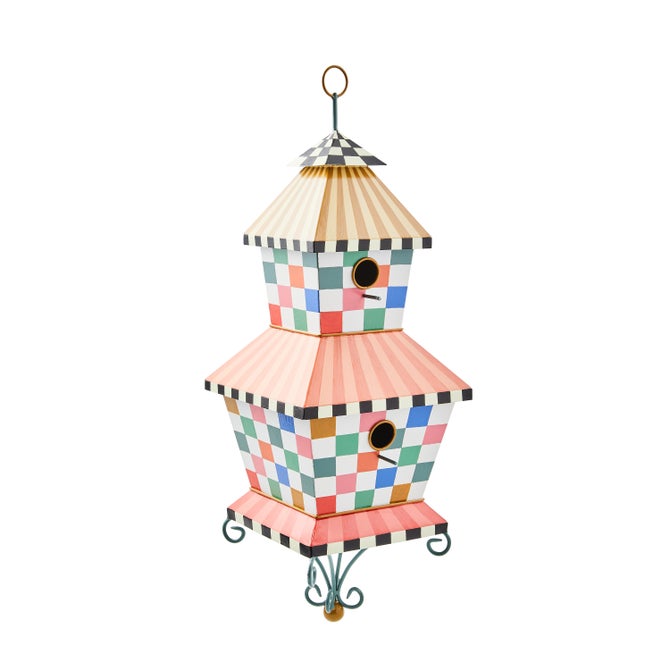 Dolce Vita Check Birdhouse image number 0