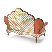 Breezy Poppy Outdoor Loveseat