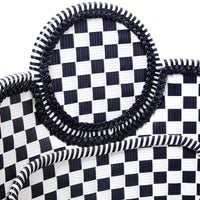 Gambit Check Outdoor Wing Chair