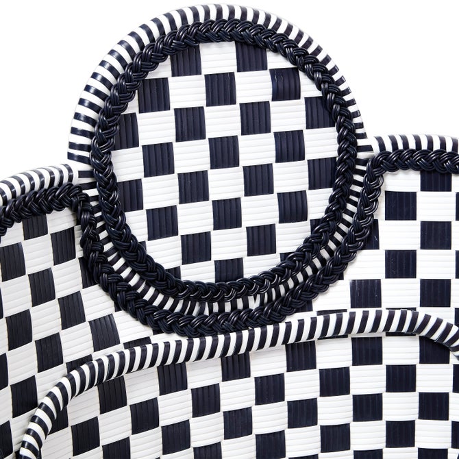 Gambit Check Outdoor Wing Chair image number 6